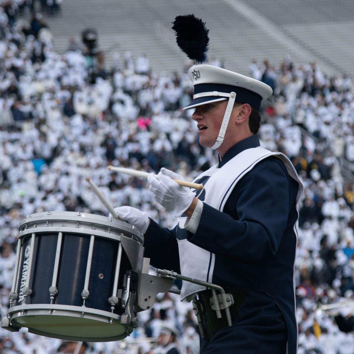 Penn State Football v Michigan - Blue Band Drummer